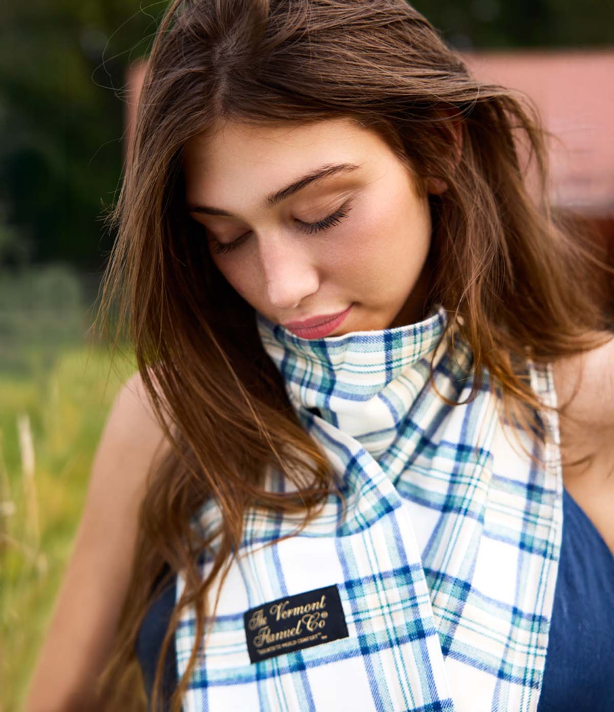 Flannel Scarf - Maine Star - Image 2