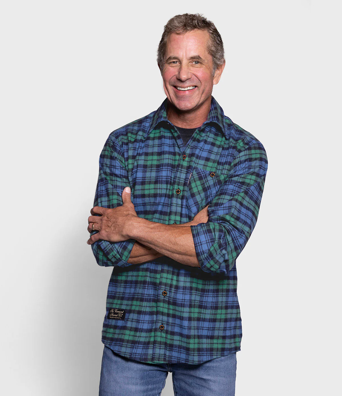 Fitted Flannel Shirt - Black Watch - Image 3