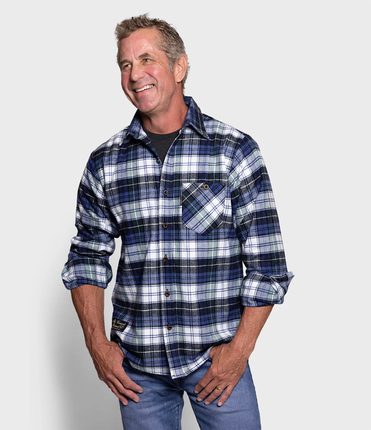 Fitted Flannel Shirt - Campbell - Image 3