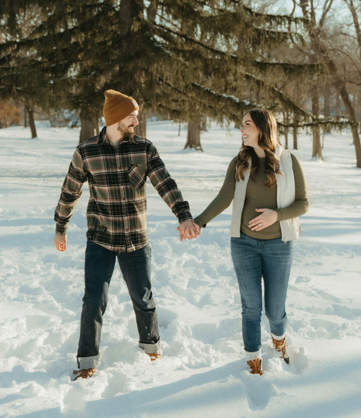 Fitted Flannel Shirt - Earth - Image 4