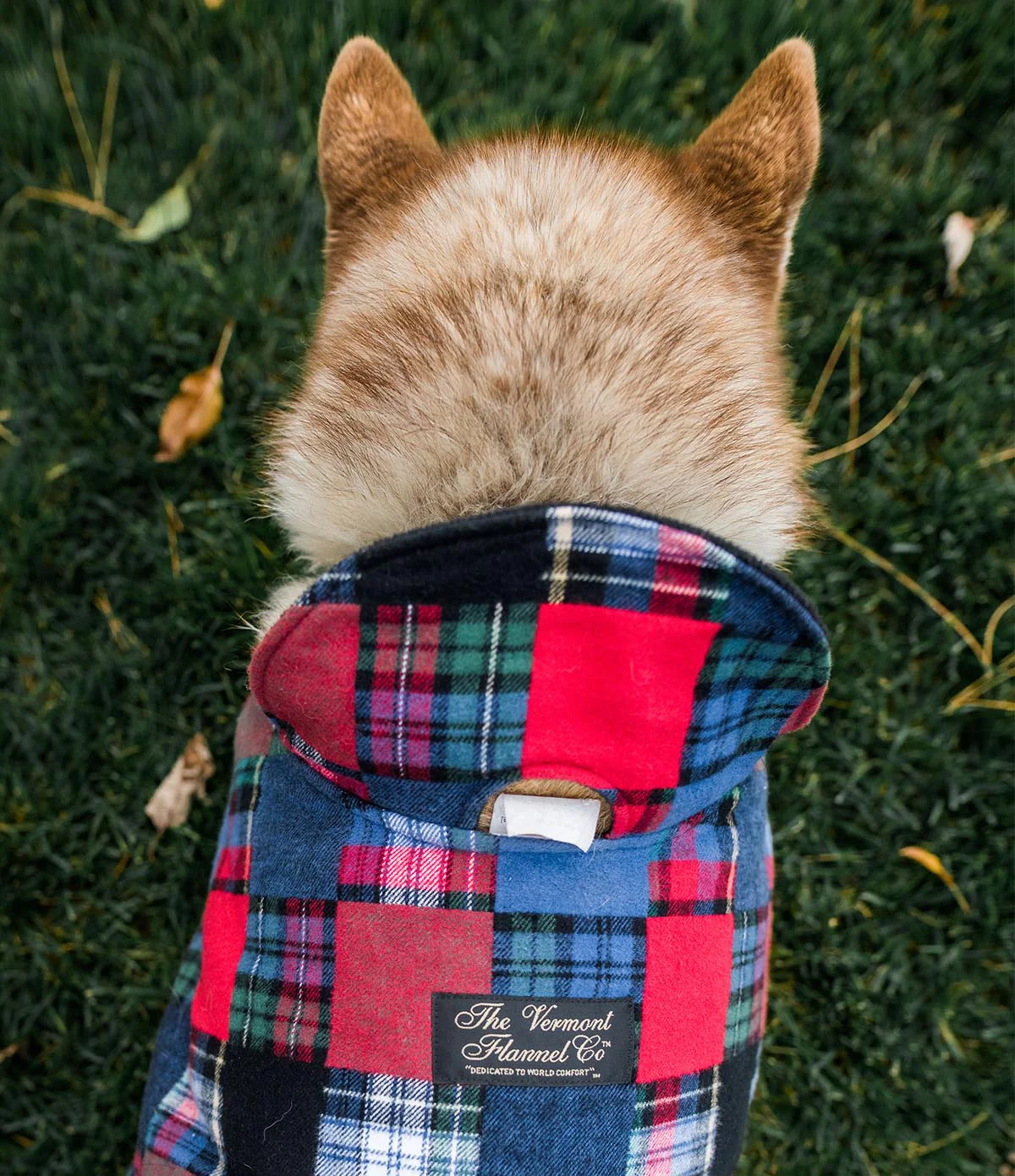 Flannel Dog Jacket - XL - Image 4