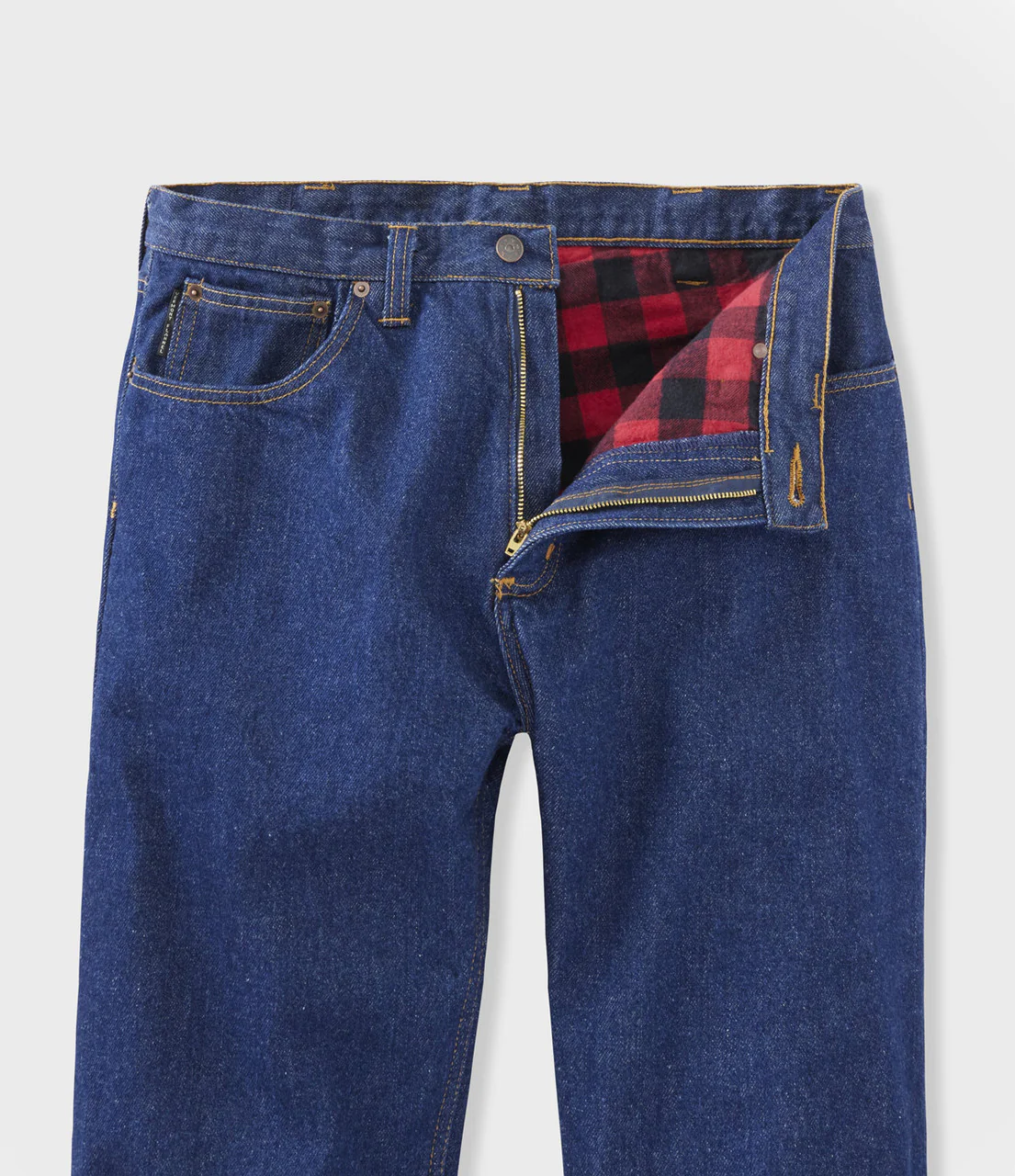 Flannel Lined Regular Fit Jeans - Image 4
