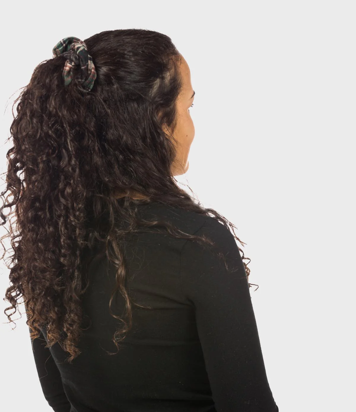 Flannel Scrunchie - Earth - Image 2