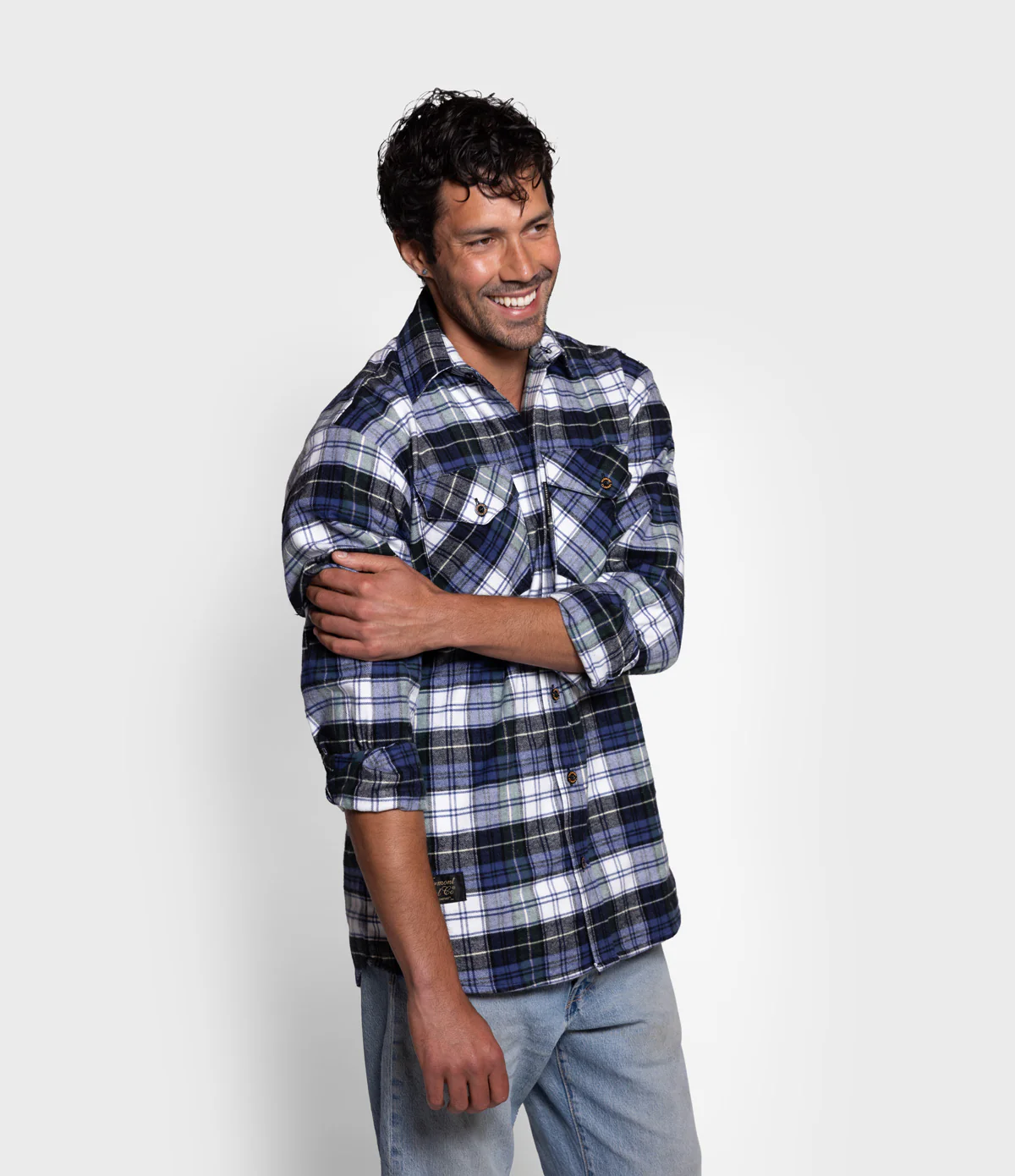 Men's Classic Flannel Shirt - Campbell - Image 4