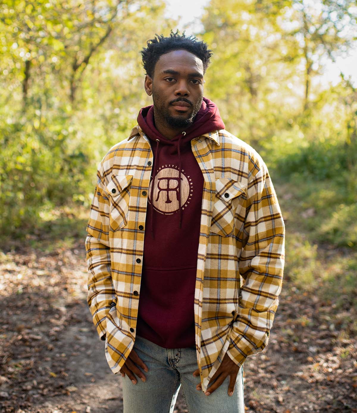 Men's Classic Flannel Shirt - Rokeby Gold - Image 5