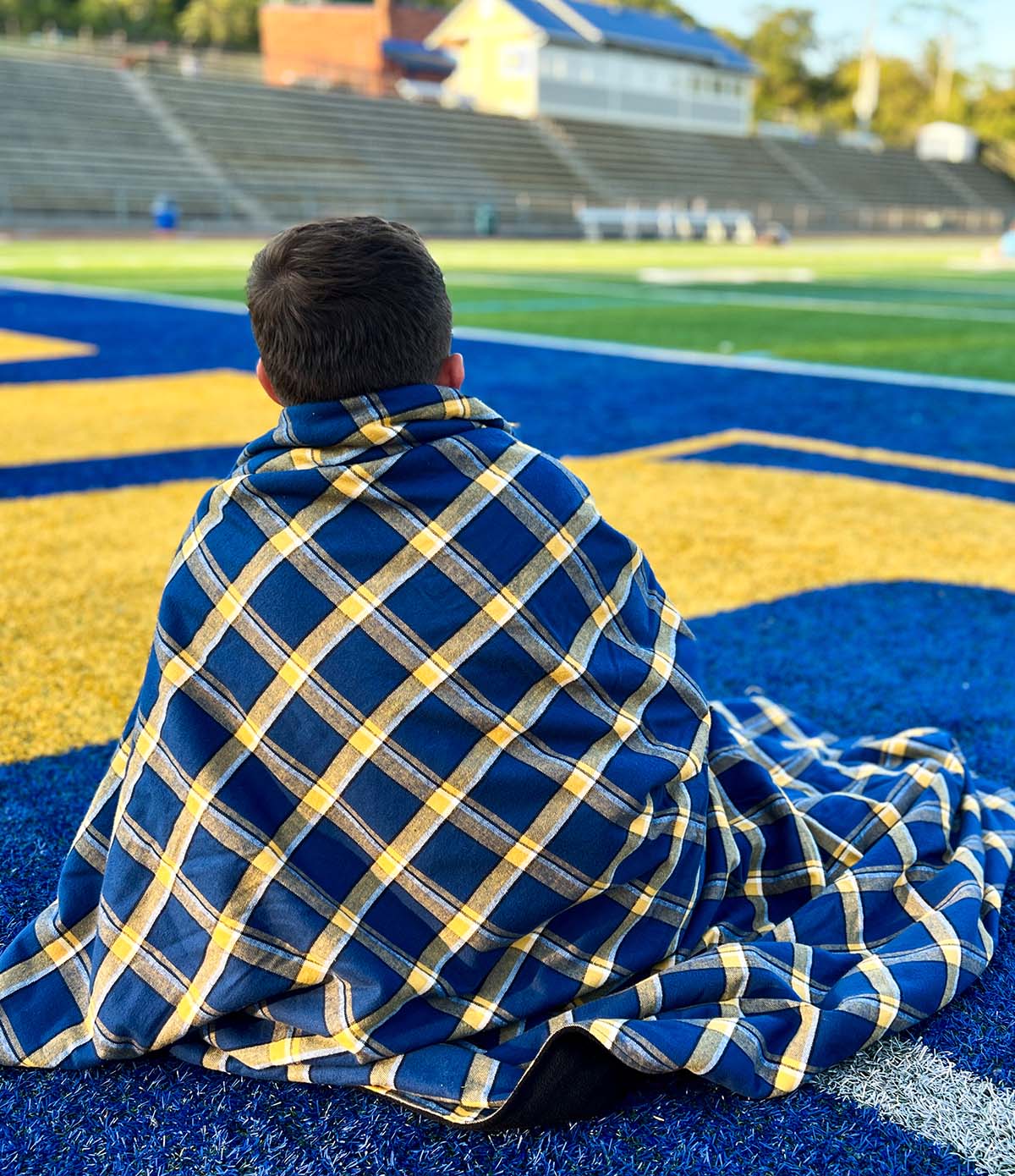 Stadium Blanket - Warrior Blue - Image 4