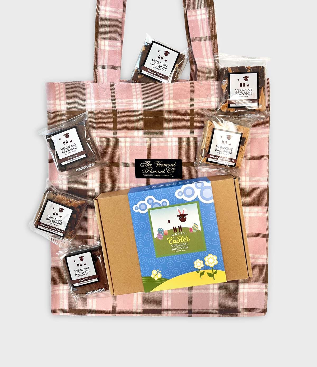 Vermont Flannel & Vermont Brownie Gift Bag - Morrill Mauve - Image 5