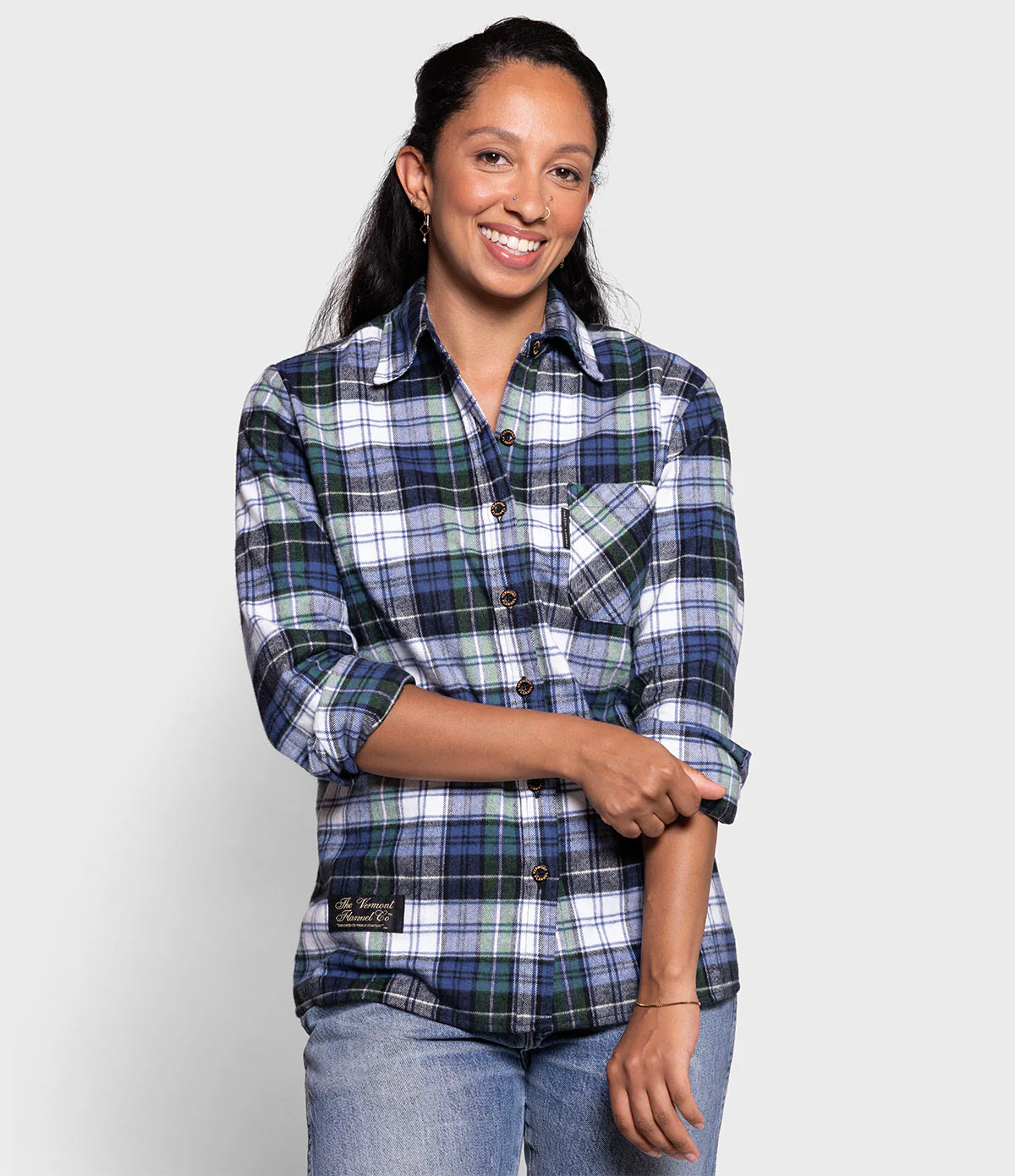 Women's Classic Flannel Shirt - Campbell - Image 3