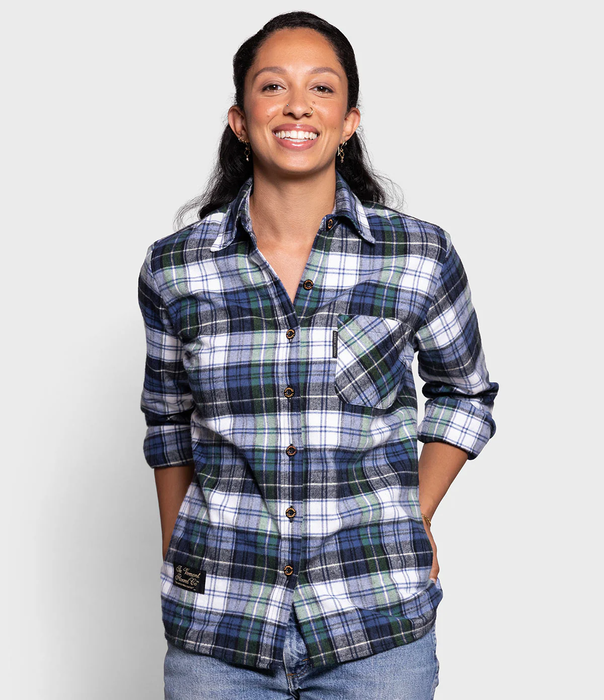 Women's Classic Flannel Shirt - Campbell - Image 5