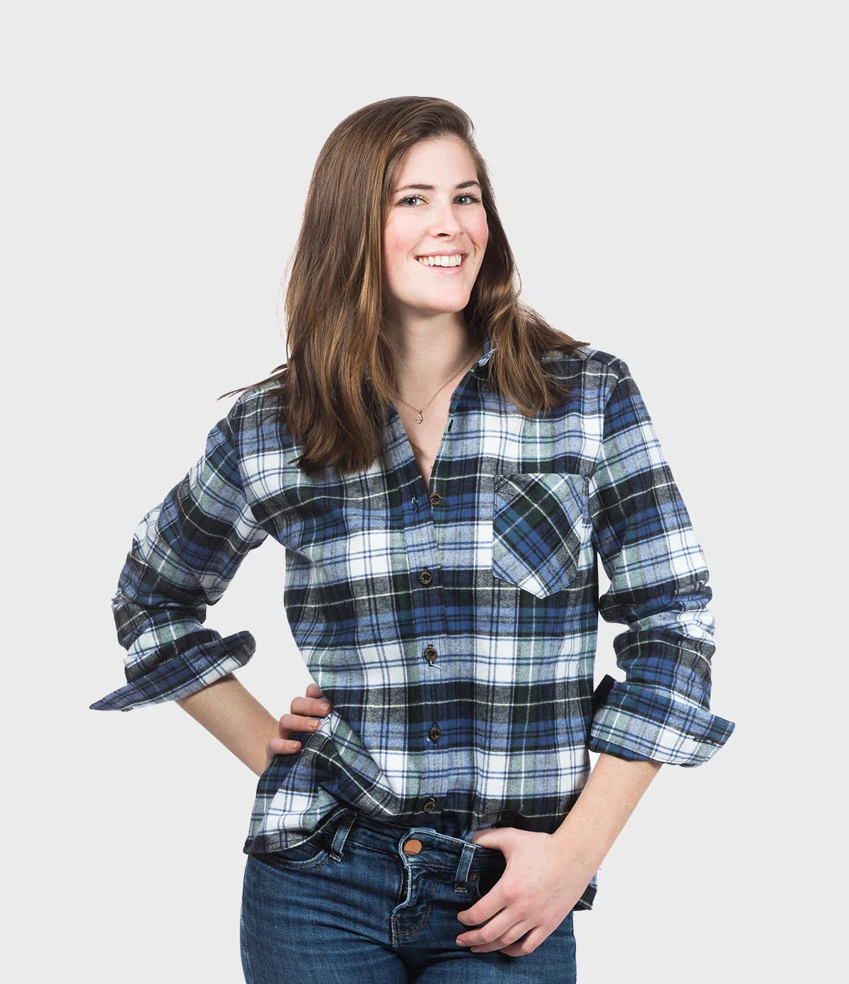 Women's Classic Flannel Shirt - Campbell - Image 6