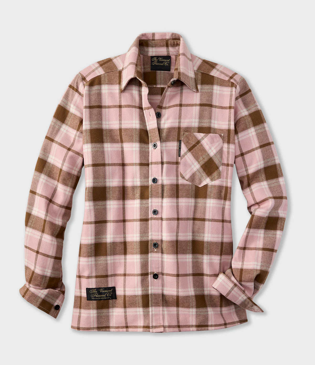 Women's Classic Flannel Shirt - Morrill Mauve