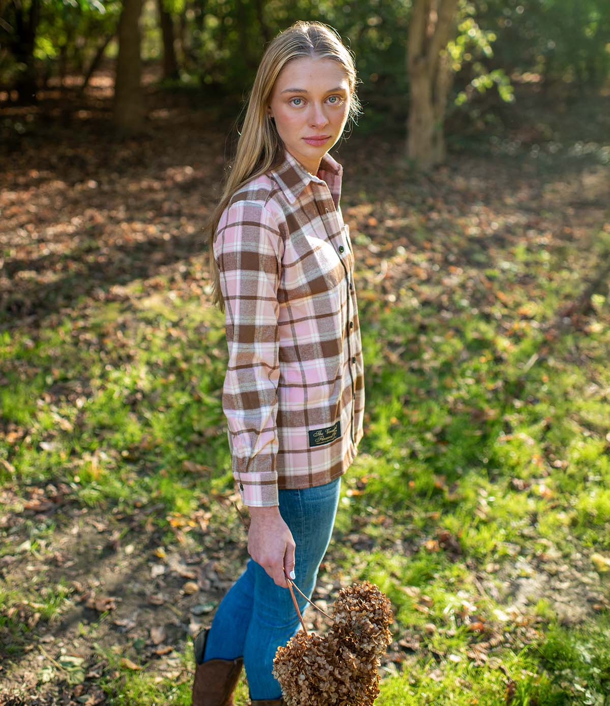 Women's Classic Flannel Shirt - Morrill Mauve - Image 2