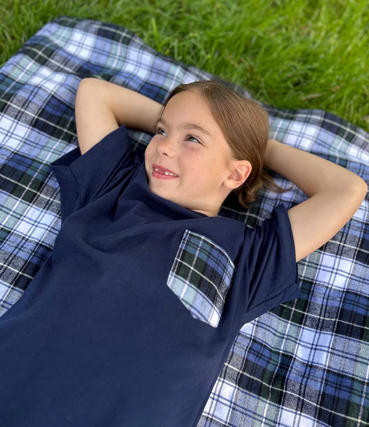 Youth Short Sleeve Pocket T-Shirt - Campbell - Image 4